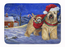 Load image into Gallery viewer, Wheaten Terrier Christmas Machine Washable Memory Foam Mat PPP3275RUG