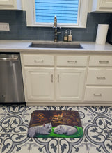 Load image into Gallery viewer, Westie A Winter's Night Machine Washable Memory Foam Mat PPP3276RUG
