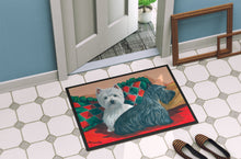 Load image into Gallery viewer, Westie and Scottie Great Scots Doormat - 18x27 Decorative Floor Mat – Indoor/Outdoor Rug with Artistic Flair PPP3277MAT