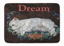 Load image into Gallery viewer, Westie Dream Machine Washable Memory Foam Mat PPP3278RUG