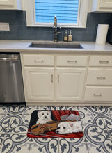 Load image into Gallery viewer, Westie Fiddlers Machine Washable Memory Foam Mat PPP3279RUG