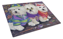 Load image into Gallery viewer, Westie Free Spirits Glass Cutting Boards – Durable, Decorative Kitchen Art Large PPP3280LCB