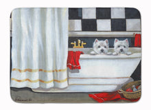 Load image into Gallery viewer, Westie Pour Le Bain Bathtime Machine Washable Memory Foam Mat PPP3281RUG