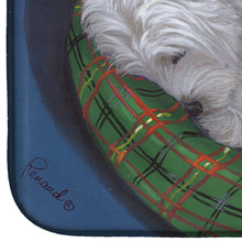 Load image into Gallery viewer, Westie Precious Toto Dish Drying Mat – Absorbent, Artistic Kitchen Essentials PPP3282DDM