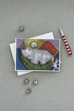 Load image into Gallery viewer, Westie Precious Toto Greeting Cards -  Blank Note Cards – 8-Pack of Artist-Designed Cards with Envelopes