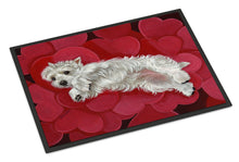 Load image into Gallery viewer, Westie Queen of Hearts Doormat - 24x36 Decorative Floor Mat – Indoor/Outdoor Rug with Artistic Flair PPP3283JMAT