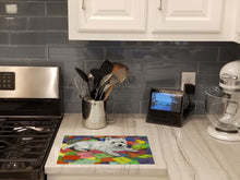 Load image into Gallery viewer, Westie Zoe's Mail Glass Cutting Boards – Durable, Decorative Kitchen Art Large PPP3289LCB