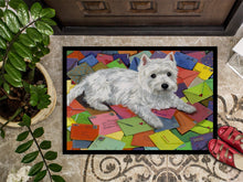 Load image into Gallery viewer, Westie Zoe's Mail Doormat - 18x27 Decorative Floor Mat – Indoor/Outdoor Rug with Artistic Flair PPP3289MAT