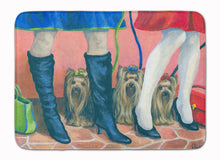Load image into Gallery viewer, Yorkshire Terrier Yorkie on the Go Machine Washable Memory Foam Mat PPP3292RUG