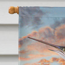 Load image into Gallery viewer, Sailfish at Sunset Flag Canvas House Size PRS4004CHF