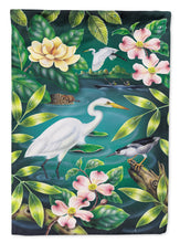 Load image into Gallery viewer, River Egret Garden Flag – Decorative Outdoor Yard Flag PRS4005GF