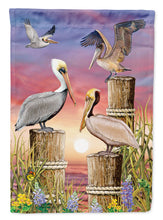 Load image into Gallery viewer, Pelicans Garden Flag – Decorative Outdoor Yard Flag PRS4007GF