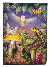 Load image into Gallery viewer, Night Owl, Iguana, Butterfles Flag Canvas House Size PRS4008CHF