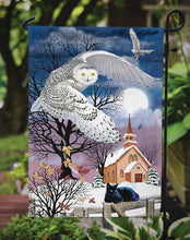 Load image into Gallery viewer, Owl Halloween Moon Garden Flag – Decorative Outdoor Yard Flag PRS4013GF