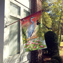 Load image into Gallery viewer, Great Blue Heron Flag Canvas House Size PRS4015CHF