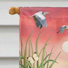 Load image into Gallery viewer, Great Blue Heron Flag Canvas House Size PRS4015CHF