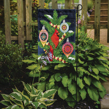 Load image into Gallery viewer, Cardinal's Christmas Dinner Garden Flag – Decorative Outdoor Yard Flag PRS4018GF