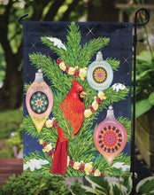 Load image into Gallery viewer, Cardinal's Christmas Dinner Garden Flag – Decorative Outdoor Yard Flag PRS4018GF