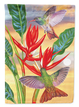 Load image into Gallery viewer, Buff Bellied Hummingbird Flag Canvas House Size PRS4019CHF