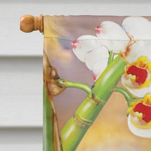Load image into Gallery viewer, Antillaen Hummingbirds Shell Ginger Flag Canvas House Size PRS4022CHF