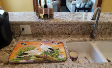 Load image into Gallery viewer, Storks Dish Drying Mat – Absorbent, Artistic Kitchen Essentials PRS4026DDM