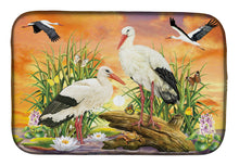 Load image into Gallery viewer, Storks Dish Drying Mat – Absorbent, Artistic Kitchen Essentials PRS4026DDM
