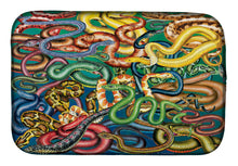 Load image into Gallery viewer, Snakes Dish Drying Mat – Absorbent, Artistic Kitchen Essentials PRS4031DDM