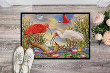 Load image into Gallery viewer, Scarlet And White Ibis Doormat - 24x36 Decorative Floor Mat – Indoor/Outdoor Rug with Artistic Flair PRS4033JMAT