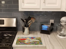 Load image into Gallery viewer, Scarlet And White Ibis Glass Cutting Boards – Durable, Decorative Kitchen Art Large PRS4033LCB