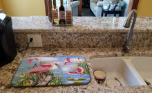 Load image into Gallery viewer, Roseate Spoonbill Dish Drying Mat – Absorbent, Artistic Kitchen Essentials PRS4036DDM