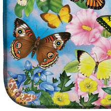 Load image into Gallery viewer, North American Butterflies Dish Drying Mat – Absorbent, Artistic Kitchen Essentials PRS4043DDM
