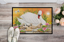 Load image into Gallery viewer, Mother Swan At Sunset Doormat - 24x36 Decorative Floor Mat – Indoor/Outdoor Rug with Artistic Flair PRS4046JMAT