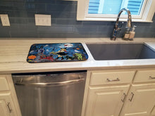 Load image into Gallery viewer, Littlest Witch's Halloween Party Dish Drying Mat – Absorbent, Artistic Kitchen Essentials PRS4048DDM
