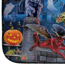 Load image into Gallery viewer, Littlest Witch's Halloween Party Dish Drying Mat – Absorbent, Artistic Kitchen Essentials PRS4048DDM