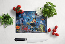 Load image into Gallery viewer, Littlest Witch's Halloween Party Glass Cutting Boards – Durable, Decorative Kitchen Art Large PRS4048LCB