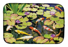 Load image into Gallery viewer, Koi Pond IV Dish Drying Mat – Absorbent, Artistic Kitchen Essentials PRS4049DDM