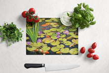 Load image into Gallery viewer, Koi Pond II Glass Cutting Boards – Durable, Decorative Kitchen Art Large PRS4050LCB