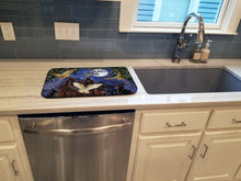 Load image into Gallery viewer, Halloween Owl Express Dish Drying Mat – Absorbent, Artistic Kitchen Essentials PRS4051DDM