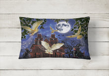 Load image into Gallery viewer, Halloween Owl Express Canvas Fabric Decorative Pillow PRS4051PW1216