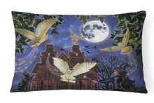 Load image into Gallery viewer, Halloween Owl Express Canvas Fabric Decorative Pillow PRS4051PW1216