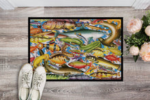 Load image into Gallery viewer, Fish of the Deep Doormat - 24x36 Decorative Floor Mat – Indoor/Outdoor Rug with Artistic Flair PRS4055JMAT