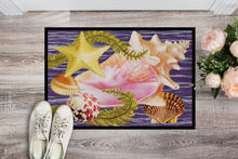 Load image into Gallery viewer, Conch And Starfish Doormat - 24x36 Decorative Floor Mat – Indoor/Outdoor Rug with Artistic Flair PRS4058JMAT