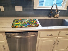Load image into Gallery viewer, Insects &amp; Butterflies Bug World Dish Drying Mat – Absorbent, Artistic Kitchen Essentials PRS4059DDM