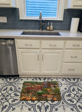 Load image into Gallery viewer, Pumpkin Patch and Fall Farm Machine Washable Memory Foam Mat PTW2008RUG