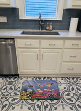 Load image into Gallery viewer, Undersea Fantasy 7 Machine Washable Memory Foam Mat PTW2032RUG