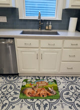 Load image into Gallery viewer, Golden Retriever and Sharpei Do Not Disturb Machine Washable Memory Foam Mat PTW2048RUG