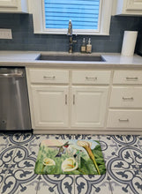 Load image into Gallery viewer, Lily and the Hummingbirds Machine Washable Memory Foam Mat PTW2058RUG