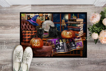 Load image into Gallery viewer, Halloween Black Cats Our Favorite Time Doormat - 24x36 Decorative Floor Mat – Indoor/Outdoor Rug with Artistic Flair PTW2069JMAT