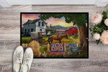 Load image into Gallery viewer, Headed Home for Dinner Farm Doormat - 24x36 Decorative Floor Mat – Indoor/Outdoor Rug with Artistic Flair PTW2071JMAT
