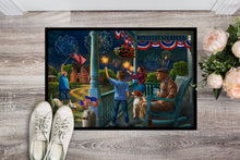Load image into Gallery viewer, 4th of July at Grandpa's USA Doormat - 24x36 Decorative Floor Mat – Indoor/Outdoor Rug with Artistic Flair PTW2073JMAT